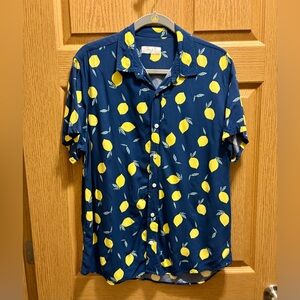Men’s Short Sleeve Button Down Shirt